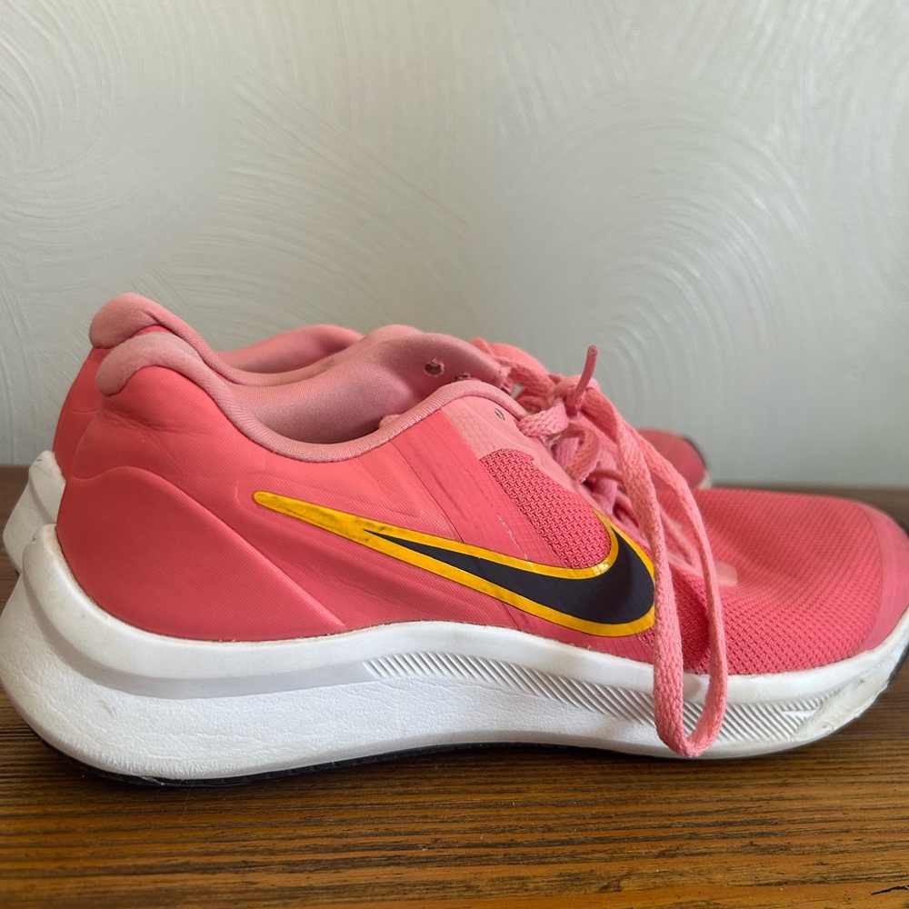 Nike Vibrant Pink Sneakers with Yellow Accents